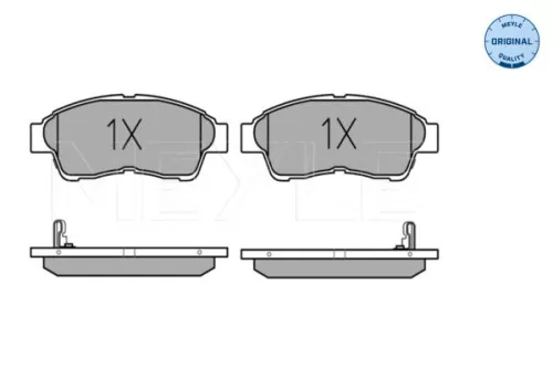 Bremsbelagsatz, Scheibenbremse