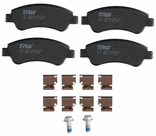 Bremsbelagsatz, Scheibenbremse